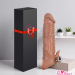 Iron Commander Extra Dotted Penis Sleeve with Vibrator